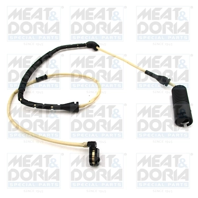 Warning Contact, brake pad wear